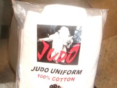 Judo Brand Judo Iniform 100% Cotton White Size 3 Adult M