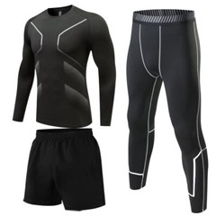 Kids & Men’s Brazilian Jiu Jitsu Rash Guard Spats Compression Pants For BJJ MMA