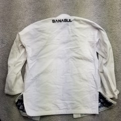 Jiu jitsu Gi Sanabul NASA A0 RARE White Space MMA TOP ONLY SEE DESC