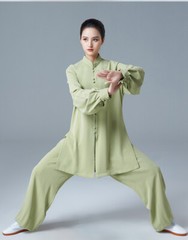 Summer Tai Chi Clothes Wrinkle Free Wushu Clothing Kung Fu Dress Martial Art