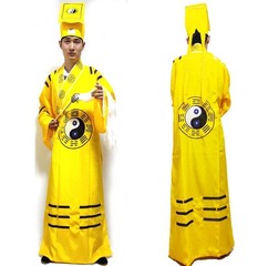 New Wudang Taoist Robe Wushu Kung Fu Tai Chi Morning exercise Uniform with Hat