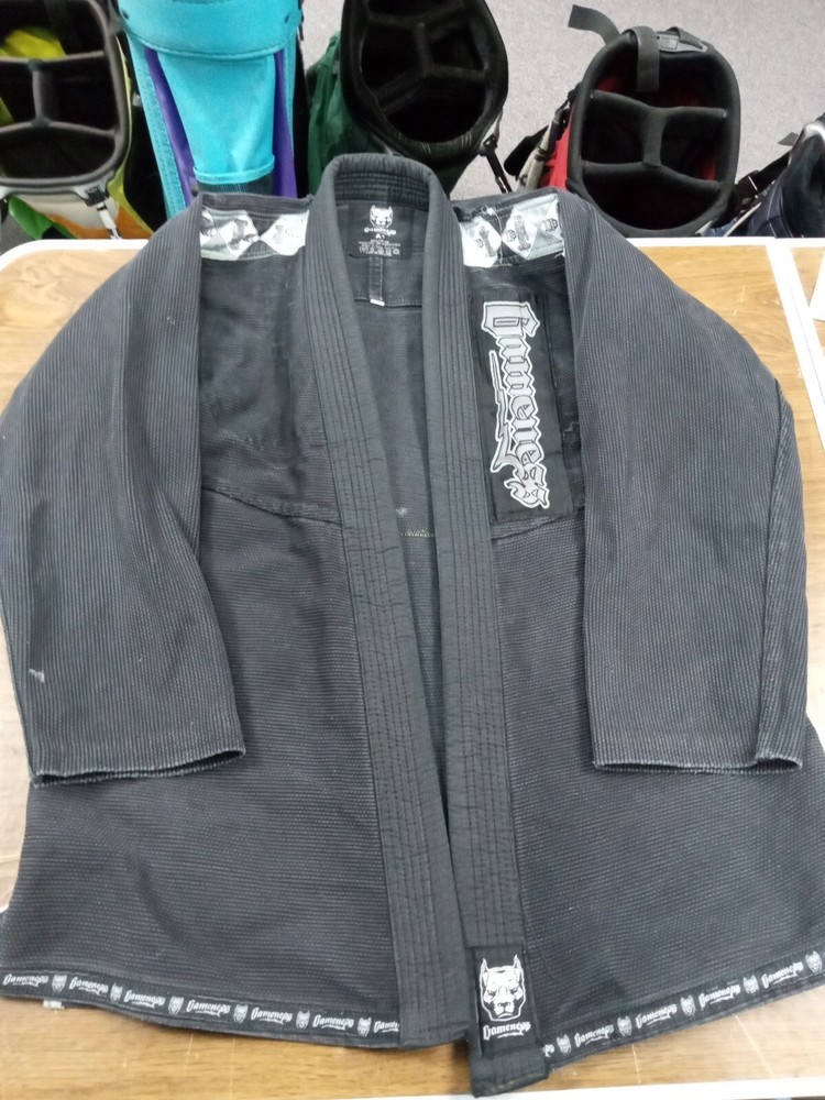 GAMENESS GI BLACK BJJ. A1