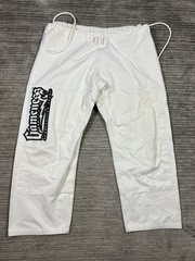 Vintage Gameness Jiu Jitsu Competition Pants Mens Size A4 White