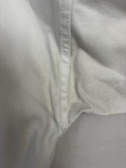 ATA State Champion Johnnie Morris Black Belt Taekwondo Uniform Top White Size