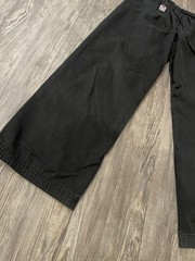ProForce Gladiator Black Baggy Pant Wide Bottoms One Size Fits All Y2K