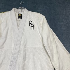 Judo Unlimited Karate Uniform Set Unisex 3/160 White Single Weave BJJ Jiu Jitsu