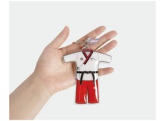 MOOTO Poomsae Uniform Key Chain Martial Arts Accessory Keyring Key Holder