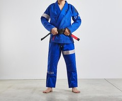 Brazilian Jiu-Jitsu gi (white, blue, black)