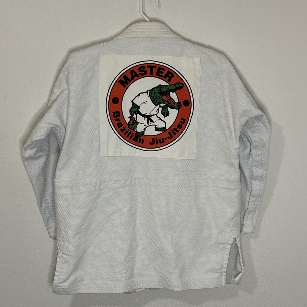 Vintage 90s Size 5 Gi Top “Master Brazilian Jiu-Jitsu” Atlanta School