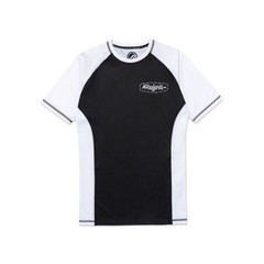 Shoyoroll Barb Wire Rash Guard SS (White) & Short Bjj No Gi Uniform Competitor