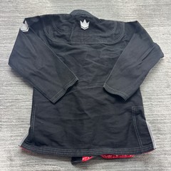 UFC Gym Gi Top Size A1 Youth KNGZ Jiu Jitsu BJJ Brazilian MMA Black