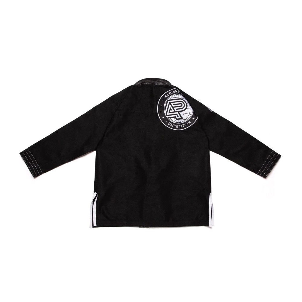 Albino and Preto Batch 74 RS350 Black BJJ Gi JIU JITSU Kimono 450GSM