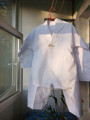 Adidas Taekwondo Uniform WT Approved Student Suit Kids Dobok Childrens 130cm