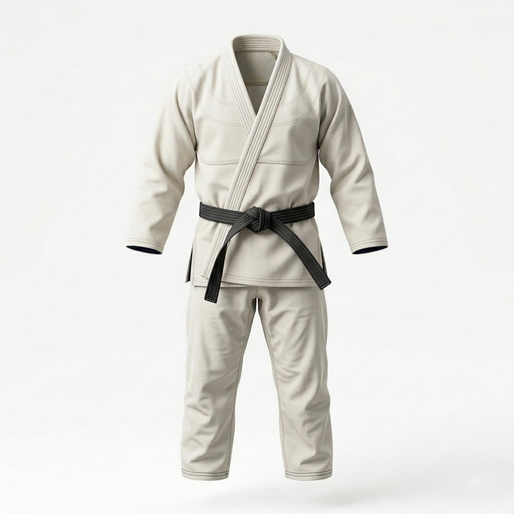 Premium Mens BJJ Gi 450GSM Pearl Weave Jiu Jitsu Kimono Durable Teamwear Uniform