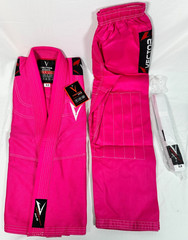 NEW Vector Sports Atilla Series K4 PINK Youth Jiu Jitsu Gi (3) Piece Uniform