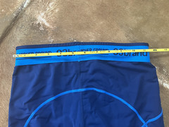 93 Brand Standard Issue Seek Higher Grounds Blue Grappling Tights Sz S