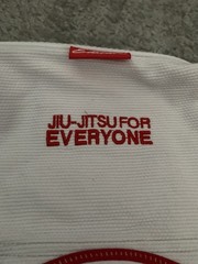GRACIE BARRA Equipe GB STORM Jiu Jitsu For Everyone Gi White Adult Size A1