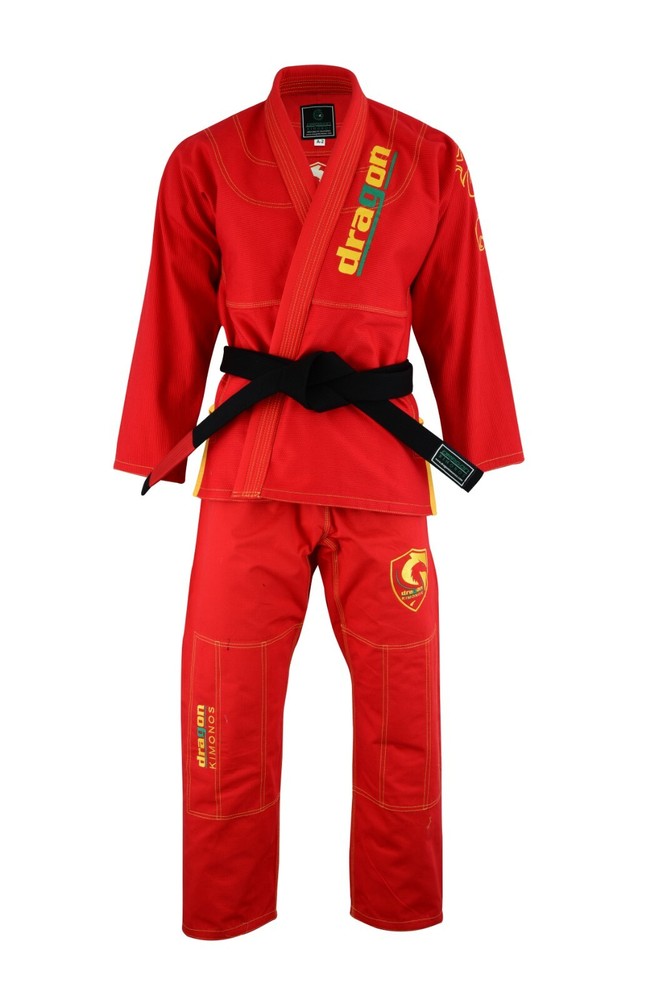 Kids Brazilian Jiu Jitsu Gi MMA Grappling Uniform Kimono Dragon Pro 2.0 BJJ Gi