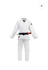 New Fuji Sports All Around Mens Brazilian Jiu Jitsu Gi Jiu-Jitsu BJJ – White