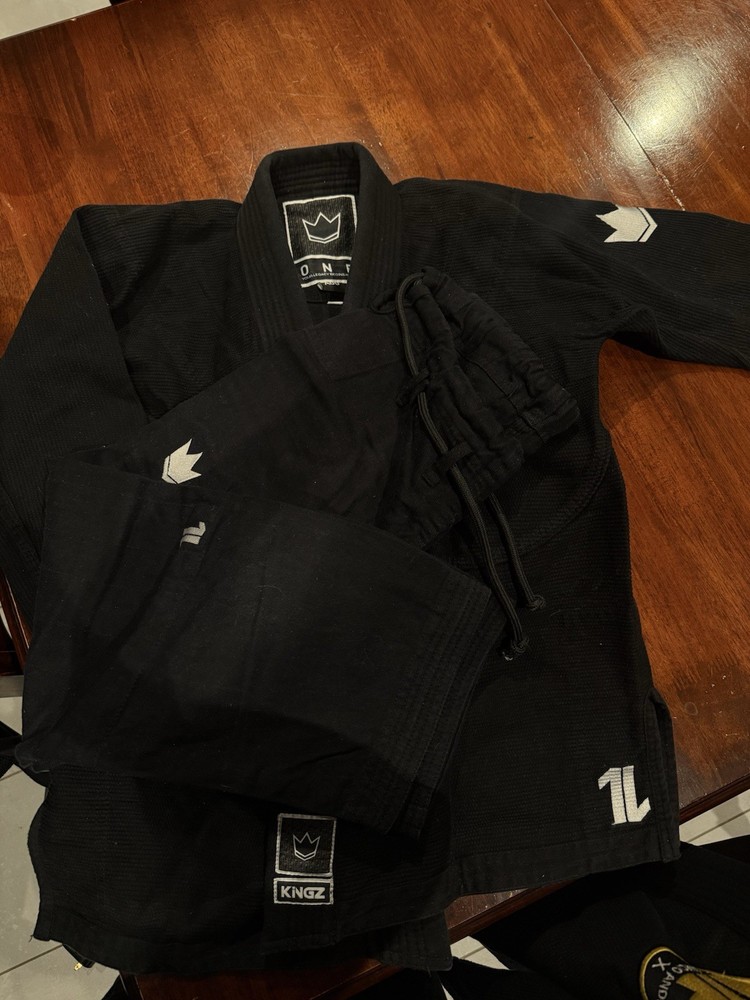Kingz The ONE Jiu Jitsu Gi A00 Black