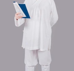 Summer Men Wudang Taoist Robes Wushu Kung Fu Tai Chi Morning Exercise Uniforms