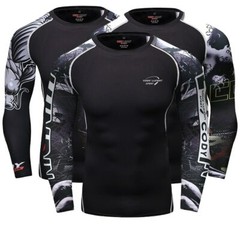 Brazilian Jiu Jitsu MMA BJJ Rash Guard Shirts For Grappling Martial Arts
