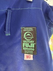 Blue Fuji Jiu Jitsu Gi, Kimono & Keiko Raca Pants Combo WO Size A8 Victory