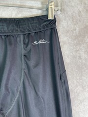 Gracie Barra Jiu Jitsu Rash Guard Pants Mens Large Black Leggings Elastic MMA