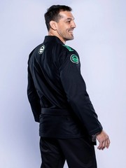 Fuji Sports Baseline 2.0 Mens Brazilian Jiu Jitsu Gi Jiu-Jitsu BJJ – Black/Mint
