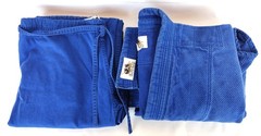 Bushido Martial Arts Supply Jiu Jitsu Kimono Gi Blue Heavyweight 4/180