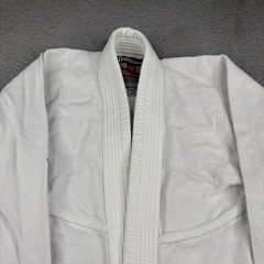 Gameness Gi/Kimono Jacket Adult A0 White BJJ Jiu Jitsu MMA (Jacket Only )