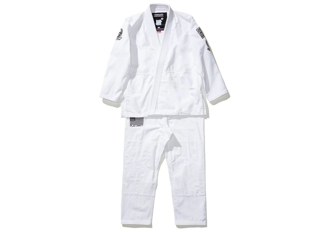 Shoyoroll Batch 61 UND V2 BJJ Gi White Kimono Jiu Jitsu Uniform w/ Bag New