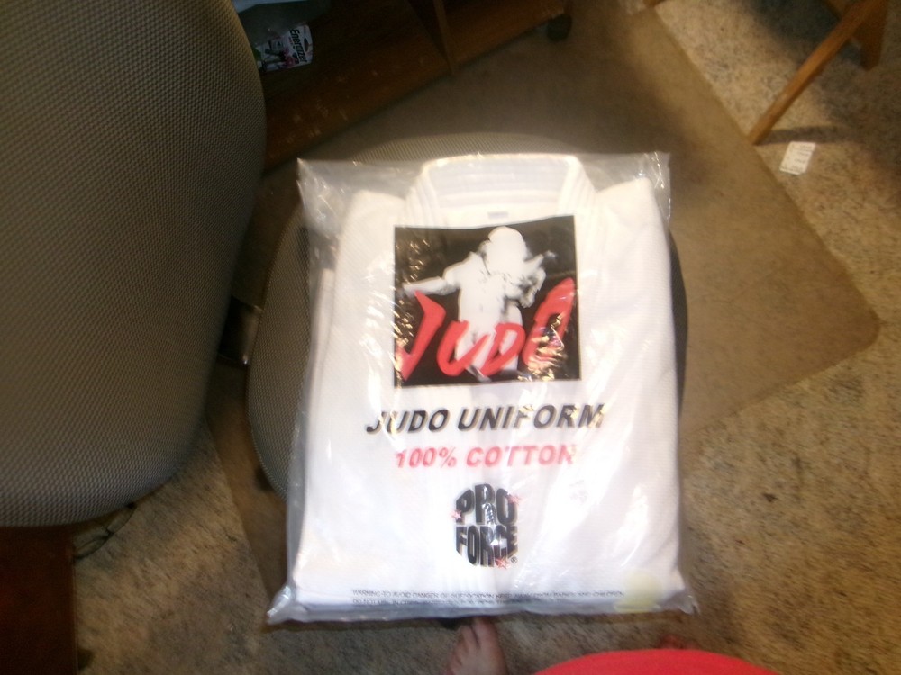 Judo Brand Judo Iniform 100% Cotton White Size 3 Adult M