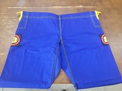 Shoyoroll Gi Blue Jiu-Jitsu Kimono Karate Kung Fu Uniform Pants Snake Size A-1