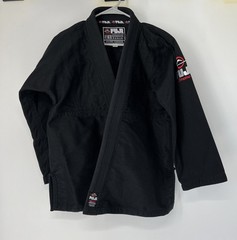 Fuji kimono men’s martial arts size A2 Black Medium Jujitsu