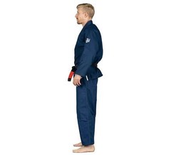 Fuji Flow Tech Breathable Mens Brazilian Jiu Jitsu Gi JiuJitsu BJJ – Navy Blue