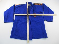 Fuji Brazilian Top Team Blue Kimono Gi With Pants Size 5