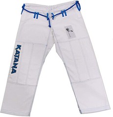 Katana Brand Brazilian JIU Jitsu BJJ White GI Preshrunk Lightweight