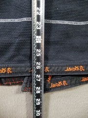 Jaco Jiu Jitsu Hybrid Performance Gi Jacket BJJ JIU JITSU Black A1 Embroidered