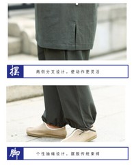 Women Tai Chi Yoga Sets Uniform Top+pant Kung Fu suit Martial Arts Wushu Vintage