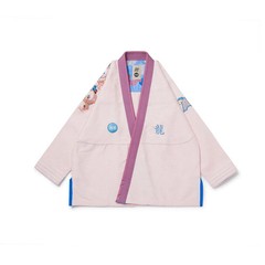 Albino & Preto Year of the Dragon Noreen Peach Premium BJJ Gi 450 GSM Jiu Jitsu