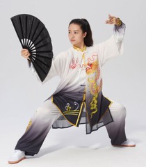 Martial Art Uniform Wushu Clothing Tai Chi Clothes Kung Fu Dress Unisex Women