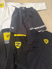Two Zenith Jiu-Jitsu Gi’s used bjj size A1 Shirts and T-Shirt