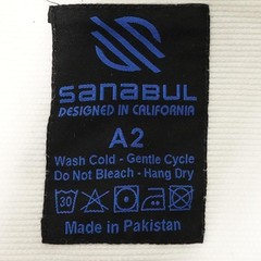 Sanabul Gi Jacket Adult A2 White BJJ Brazilian Jiu Jitsu