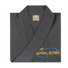 STOCK Buddhist Shaolin Monk Robe Full Set Linen Kung Fu Suit Meditation Uniforms