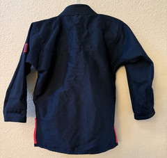 Elite & On the Mat Martial Arts Jiu Jitsu BJJ GI Black White Uniform C1 Child
