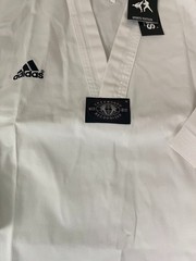 Adidas Taekwondo Master Uniform Men’s. White Martial Arts Fight Size 4 (180 cm)