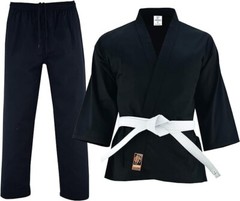 Kids Taekwondo Karate Gi Uniform Set 8oz Ultra Light With Belt size 2
