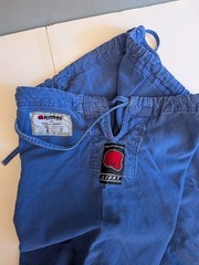 Vintage Koral Fight Co. BJJ Light Pants Blue Size A4