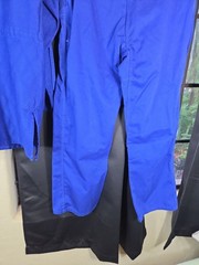 Fuji Kimonos Gi Set Men Sz 5 Blue Jiu Jitsu Uniform Jacket Pants Traditional